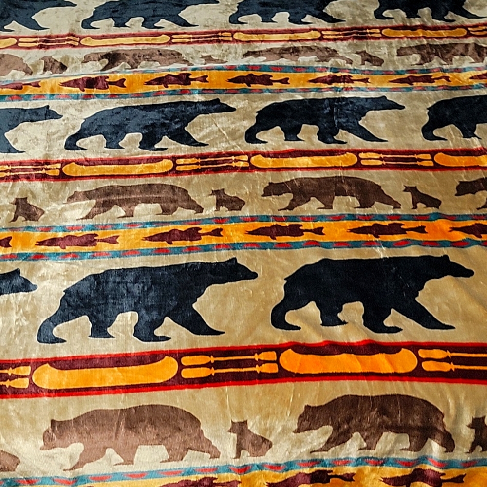 Bear Throw 54x68
